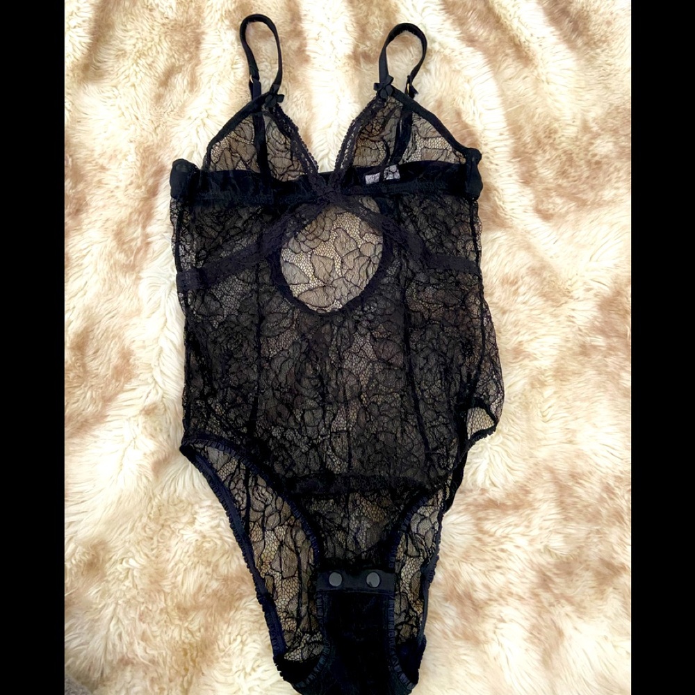 Black Lace Bodysuit